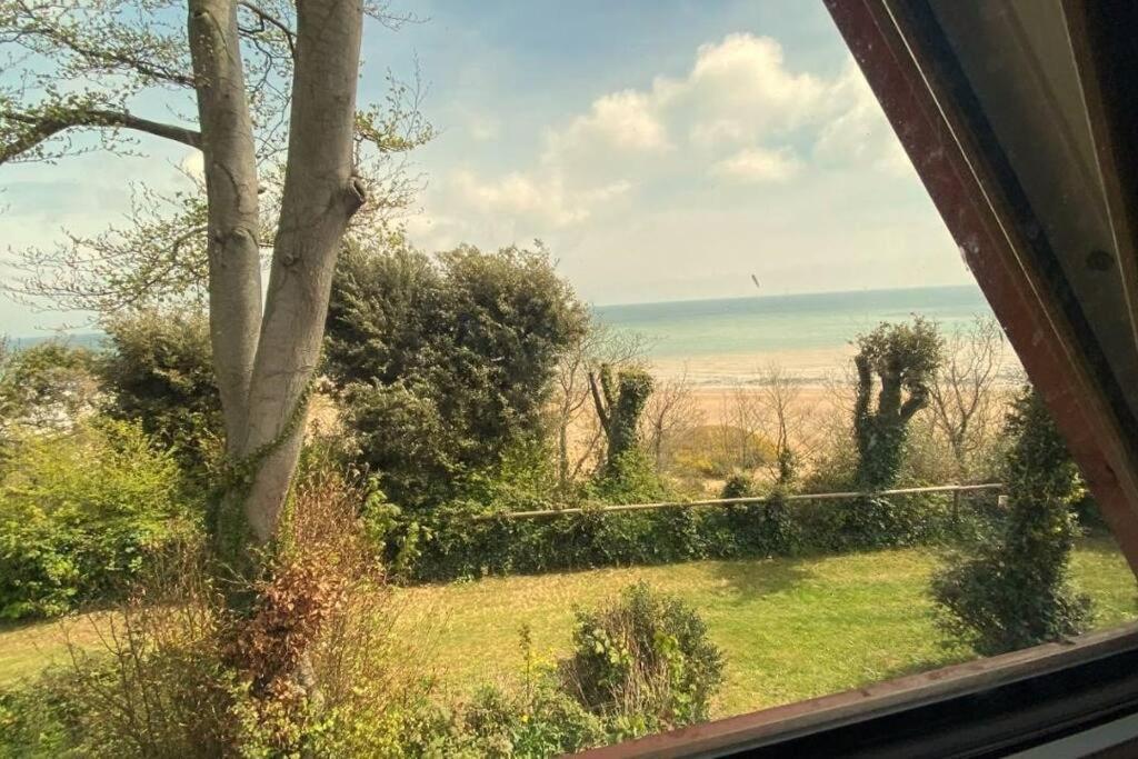 Front Line Chalet With Open Sea Views & Swimming Pool In Kingsdown No14 Villa Eksteriør billede